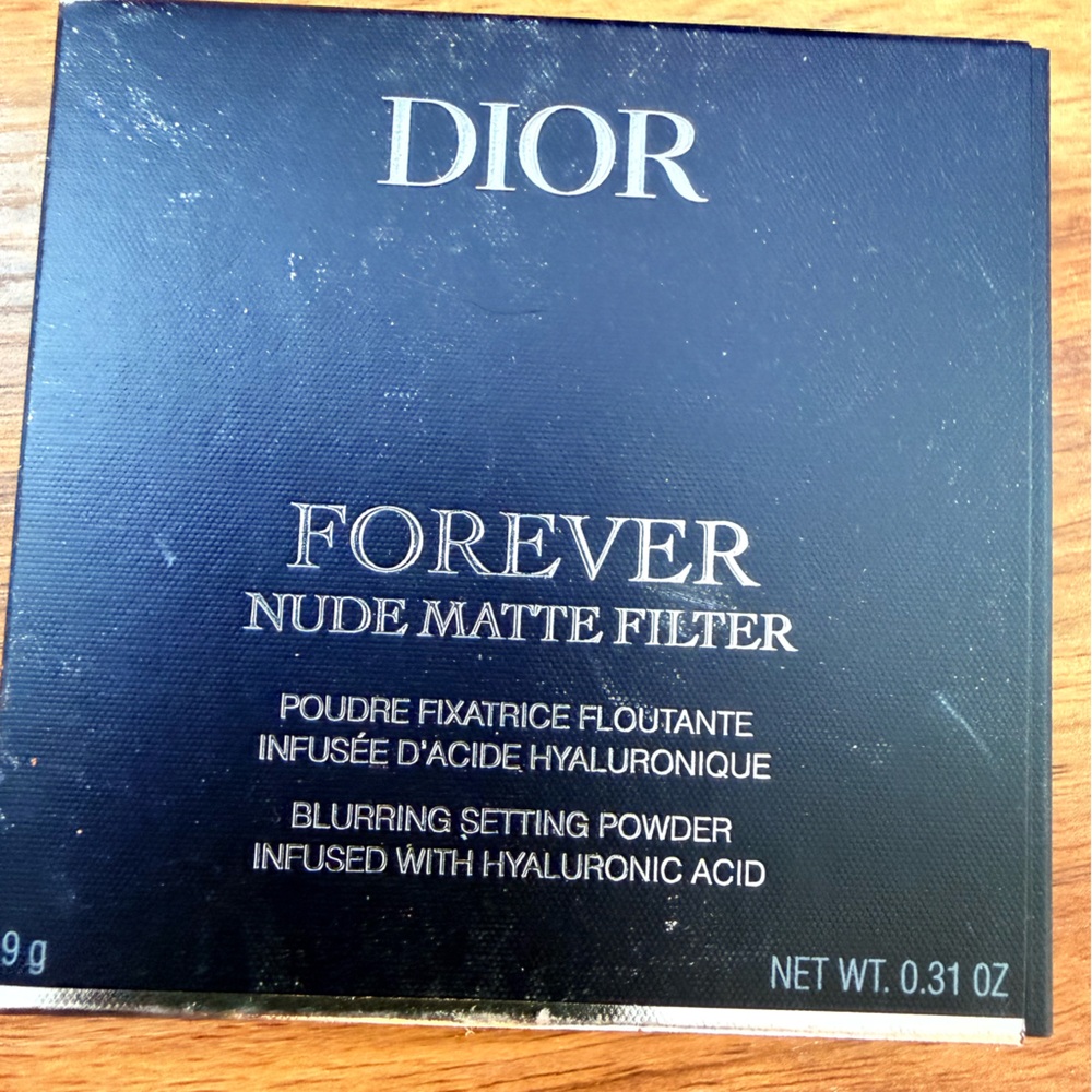 Dior Forever Nude Matte Filter Setting Powder - shade 02 Light. Used once.